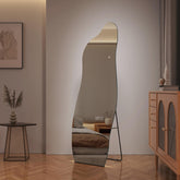 EMKE FM04 miroir pleine longueur, miroir de sol avec éclairage LED